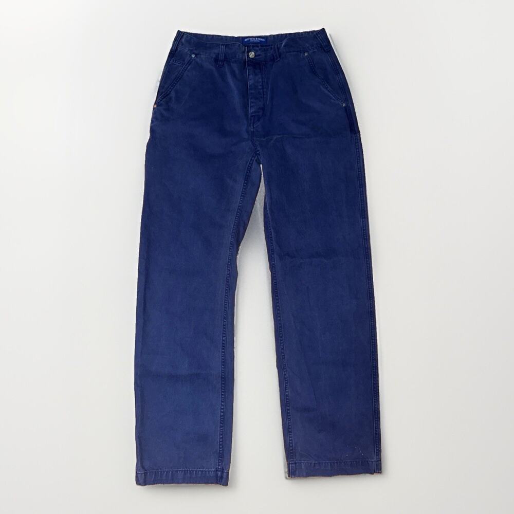 Scotch And Soda The Verve Carpenter Barrel Pants 32x33 Workwear French Blue